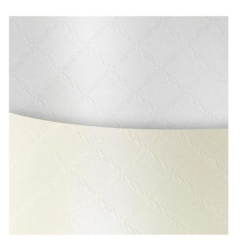 Karton ozdobny Chic diamentowa biel 20 szt./op. 220g/m2 204501 Argo