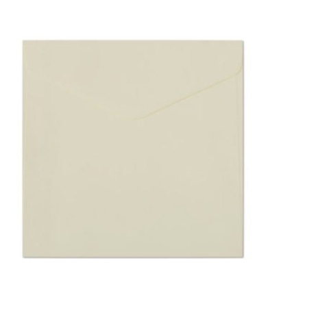 Koperta 160mm x160mm Gładki jasnokremowy K., 120g/m2, op/10szt. 280329 Argo