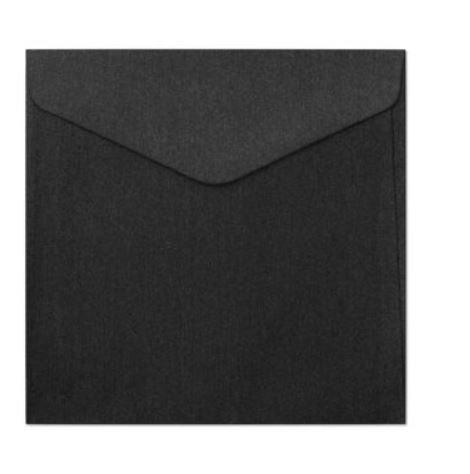 Koperta 160mm x 160mm Pearl czarny K., 150g/m2, op/10szt. 280323 Argo
