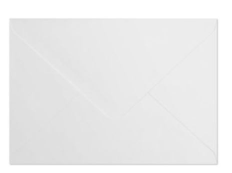Koperta B6 ( 125x176 ) Gładki biały K., 150g/m2, op/10szt. 280891 Argo