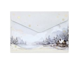 Koperta C6 (114x162) MAGIA ZIMY, 120g/m2, op/10szt. 280298 Argo
