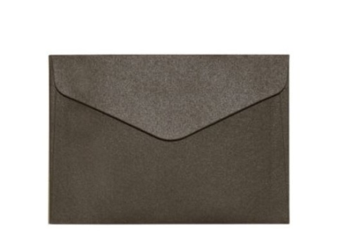 Koperta C6 (114x162) Pearl brązowy, 120g/m2, op/10szt. 280299 Argo