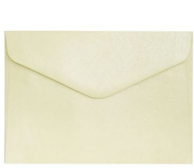 Koperta C6 (114x162)Pearl kremowy K., 150g/m2, op/10szt. 280241 Argo