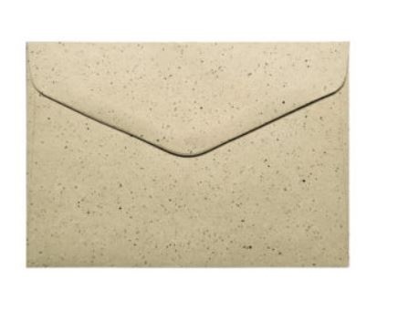 Koperta C6 (114x162) Pepper brązowy K., 120g/m2, op/10szt. 280249 Argo