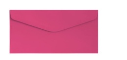 Koperta DL (110 x 220) Gładki różowy K., 120g/m2, op/10szt. 280180 Argo