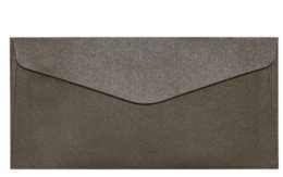 Koperta DL (110 x 220) Pearl brązowy K., 150g/m2, op/10szt. 280199 Argo
