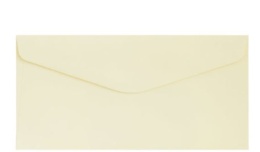 Koperta DL (110 x 220) Pearl kremowy K., 150g/m2, op/10szt. 280141 Argo