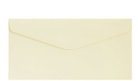 Koperta DL (110 x 220) Pearl kremowy K., 150g/m2, op/10szt. 280141 Argo