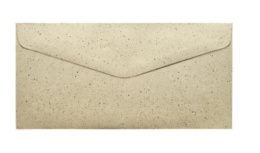 Koperta DL (110 x 220) Pepper brązowy K., 120g/m2, op/10szt. 280149 Argo