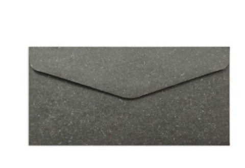 Koperta DL (110 x 220) Wood czarny K., 120g/m2, op/10szt. 282125 Argo