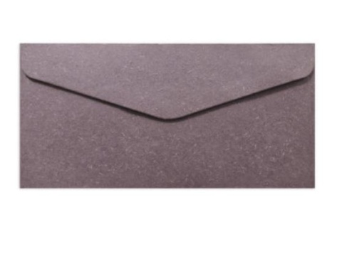Koperta DL (110 x 220) Wood lawendowy K., 120g/m2, op/10szt. 282123 Argo