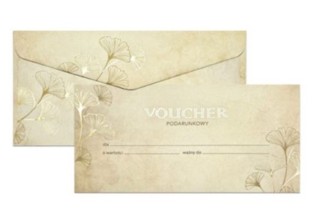 Zestaw - voucher i koperta DL GINKGO., op/5szt. 283199 Argo