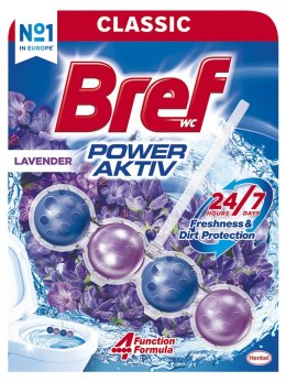 Kulki myjąco-zapachowe do toalet BREF Power Aktiv Lavender, 50g
