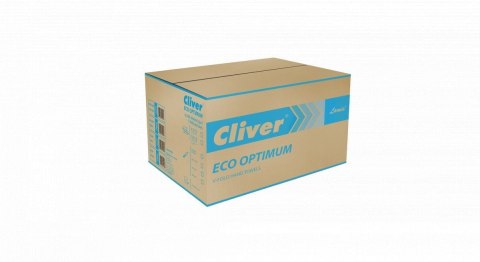 Ręczniki składane V ECO OPTIMUM zielone 4000 składek makulatura CLIVER (ZZ) 2448