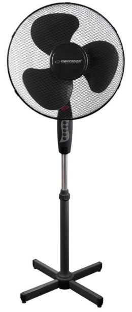 Wentylator ESPERANZA Hurricane, stojący, śr. 40cm, 50W, czarny