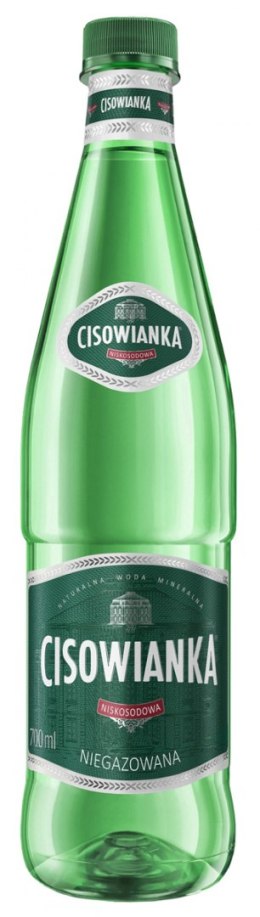 Woda Cisowianka, niegazowana, butelka plastikowa, 0,7l, kaucja