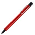 Długopis LAMY Safari 214, M, z czarnym wkładem, czerwony