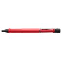 Długopis LAMY Safari 214, M, z czarnym wkładem, czerwony