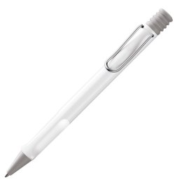 Długopis LAMY Safari 219, M, z niebieskim wkładem, biały