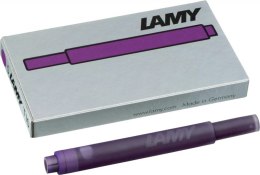 Naboje atramentowe LAMY T10, 5 szt., blister, fioletowy