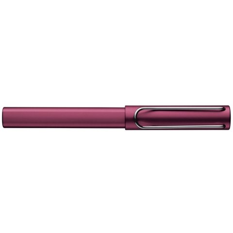 Pióro kulkowe LAMY AL-star 329, M, z czarnym wkładem, purpurowe