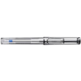 Pióro kulkowe LAMY Safari 312, M, z czarnym wkładem, transparentny