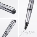 Pióro kulkowe LAMY Safari 312, M, z czarnym wkładem, transparentny