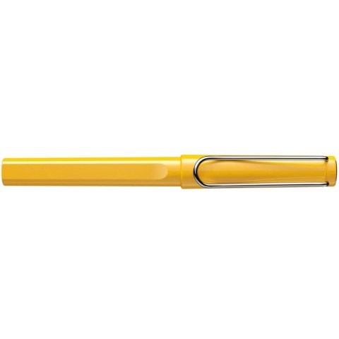 Pióro kulkowe LAMY Safari 318, M, z niebieskim wkładem, żółte