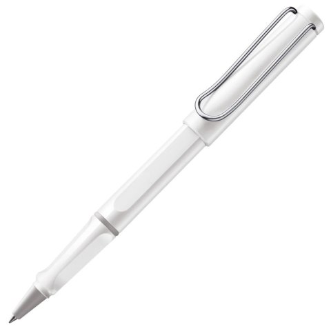 Pióro kulkowe LAMY Safari 319, M, z czarnym wkładem, biały