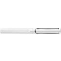 Pióro kulkowe LAMY Safari 319, M, z czarnym wkładem, biały