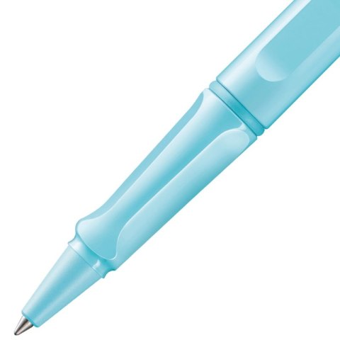 Pióro kulkowe LAMY Safari 3D1, M, z czarnym wkładem, jasnoniebieski