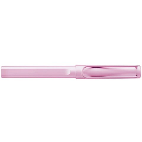 Pióro kulkowe LAMY Safari 3D2, M, z niebieskim wkładem, jasnoróżowy