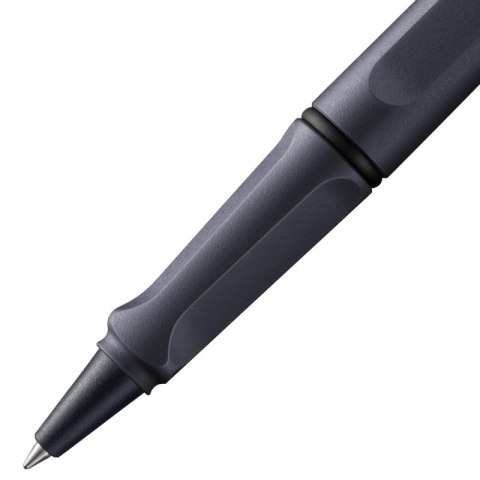 Pióro kulkowe LAMY Safari 3E2, M, z czarnym wkładem, grafitowo-czarne