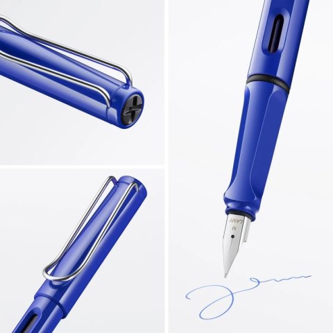 Pióro wieczne LAMY Safari 014, B, niebieskie