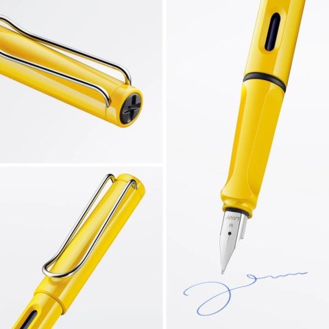 Pióro wieczne LAMY Safari 018, M, żółte
