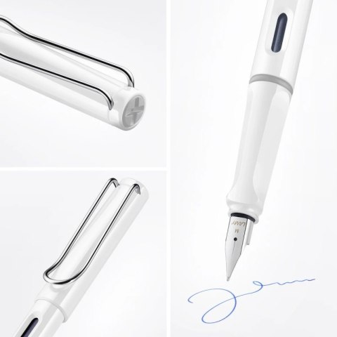Pióro wieczne LAMY Safari 019, LH, biały