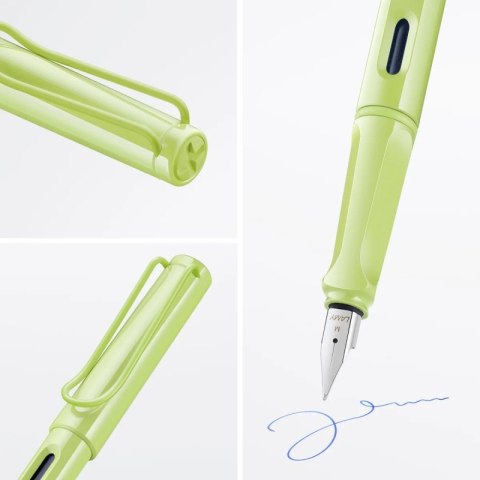 Pióro wieczne LAMY Safari 0D0, F, jasnozielone