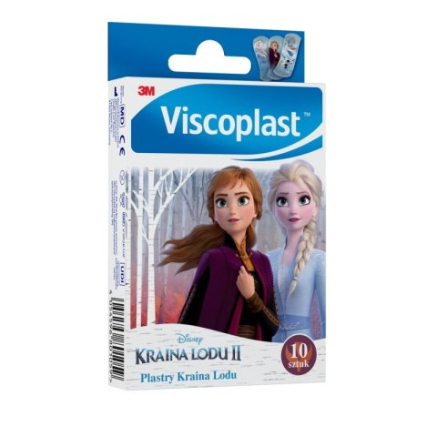Plastry dziecięce VISCOPLAST-3M, Kraina Lodu II, 72x25 mm, 10 szt., pudełko