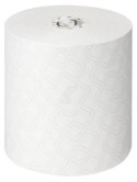 Ręcznik papierowy w roli SCOTT Essential, 1-warstwowy, 350 m, 1400 listków, 6 rolek, biały