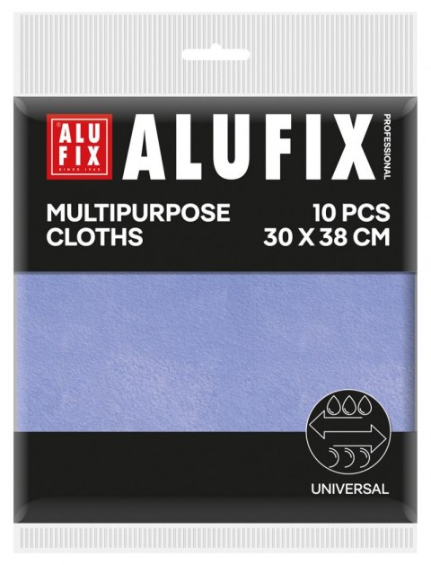 Ściereczki wielofunkcyjne ALUFIX Professional, 30x38cm, 10 szt., niebieskie