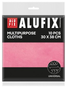 Ściereczki wielofunkcyjne ALUFIX Professional, 30x38cm, 10 szt., różowe