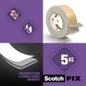 Taśma montażowa dwustronna SCOTCH-FIX Mirror (4496W-1950-P), 19mmx5m, biała