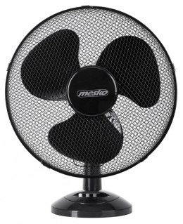 Wentylator MESKO, biurkowy, śr. 23cm, 45W, czarny
