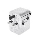 Adapter do ładowania TROIKA Worldwide Pull 35, biały