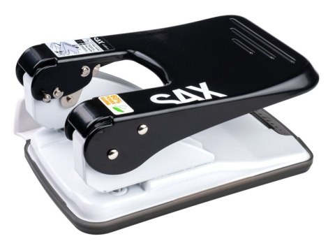 Dziurkacz SAX 558 EasyPro L, dziurkuje do 50 kartek, czarny
