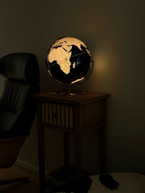 Globus TROIKA Juri Light Flex, śr. 30 cm, dotykowy, brązowo-niebieski