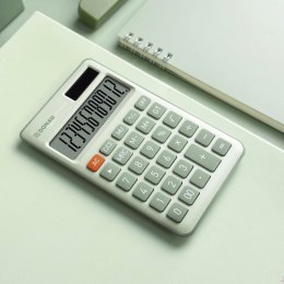 Kalkulator biurowy DONAU TECH, 12-cyfr. wyświetlacz, funkcja pierw., GT, wym. 137x84 mm, zielony