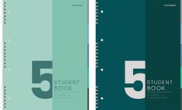 Kołozeszyt Top Studentbook 2SPI A5 100 kartek 70 g kratka 5 przekładek 40017952