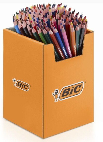 Kredki ołówkowe BIC Kids Evolution ECOlutions 144szt, 301858