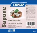 Mydło w płynie TENZI, zapach kokosowy, Sapone Paradise Coco, 5l